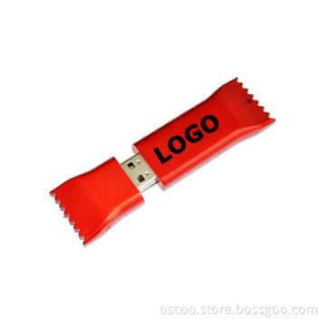 candy usb flash drive,  customed logo and color is available